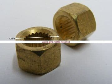 Bank 20 Spline Brass Head Carrier EACH (Import Product) HC25 - Bespoke Part