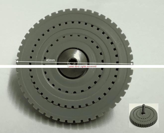 Bank 40MM 3 Ring Spray Plate UUL3-16 Bespoke