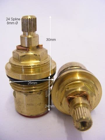 Bank B11A Bath Cartridge 24 Spline B-11A
