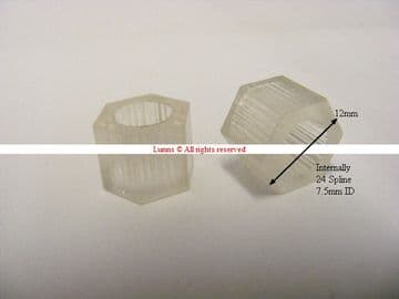 Bank Clear Hex Head Carriers B54WA052BLINS HC6 Pair - Bespoke Part