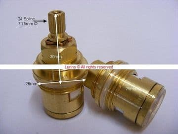 Bank Deep FZ Series NST Ceramic Disc Cartridge Pair T24-34