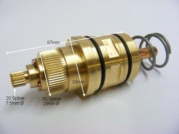 Bank ENSC Mk2 Push In Thermostatic Cartridge GRUBB5434B8711 SC23 - Bespoke Part