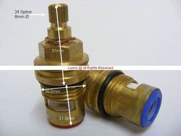 Bank K15B 1/2" NST Ceramic Disc Cartridge B54015B T24-19
