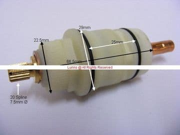 Bank Legoland 2010 Nylon Screw In Thermostatic Shower Cartridge 3X 19012011 SC28