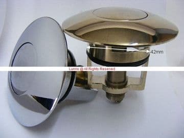 Bank Mk1 Bath Centre Press Clicker Plug Assembly BCPC - Bespoke Part