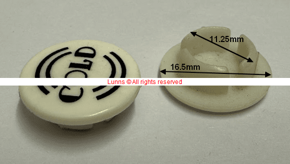 Bank Nostalgia 16.5MM Hot and Cold Push In Indices - Bespoke Parts