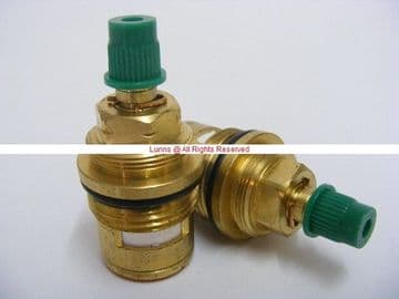 Bank P Series 3/4" Cartridge c/w Green Head Carrier - Pair T24X289B-HC8 - Bespoke Part