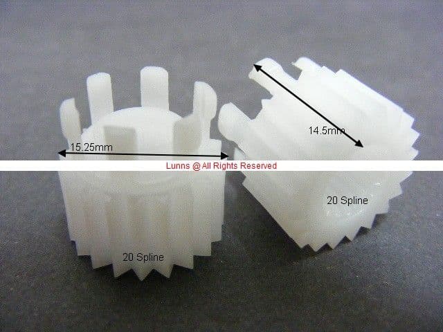 Bank P2020 6 Turret Barbed Head Carrier Bushes Pair HC18 - Bespoke Part