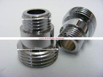 Bank Shower Outlet Nipple 1/2" BSP x1/4" BSP DIV3V - Bespoke Part