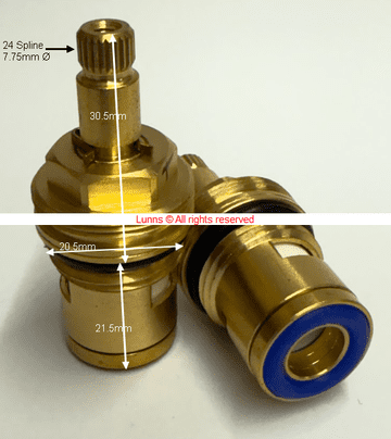 Bank XZ24 Version3 Ceramic Disc Cartridges Pair - Bespoke Part