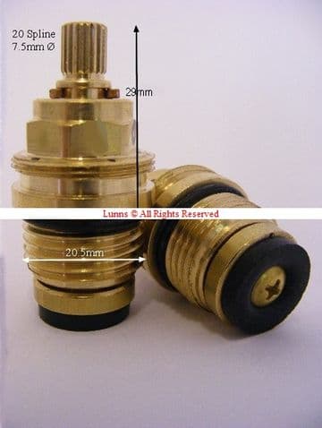 Bank20 B190 BS5412 1/2" Tap Washer Valve T20-10 EACH - Bespoke Part