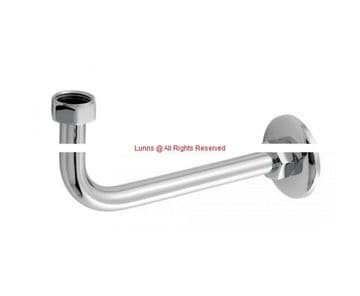 Bath Shower Mixer Return Elbow Chrome