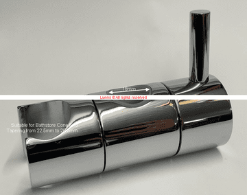 Bathstore Mk2 18mm Metal Handset Slider Bracket for 18mm Rail UUL4-1 - Bespoke Part