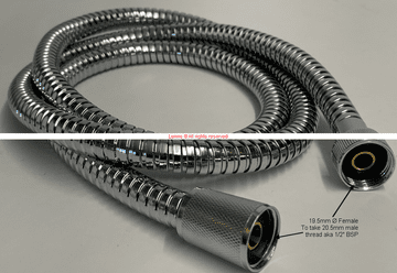 Bathstore Mk2 B Series 1500mm Shower Hose - Bespoke Part