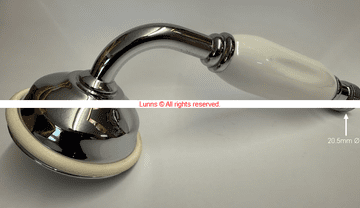 Bathstore Mk2 B Series  Handset with Ring - Bespoke Part
