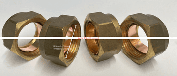 Baxi 95607838 22mm 3/4" BSP Megaflo Nut & Olive Pack of 4 - Bespoke Part
