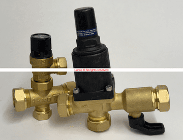 Baxi Powermax Inlet group 5106293 2.5 Bar (Exp) 8 Bar (PRV) - Trade Only