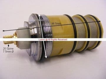 Baxi Thermostatic Screw In Shower Cartridge TC35A - Bespoke Part