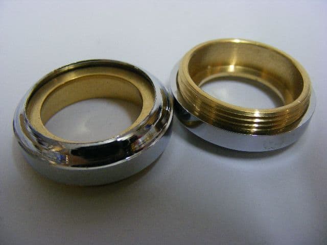 Beaumont Chrome Ring & 24mm Nipple Pair U-TI - Bespoke Part (1)