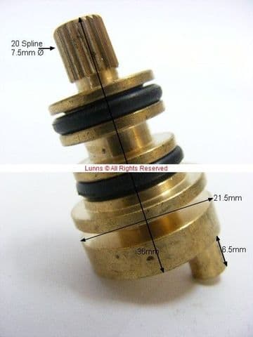 Bensham Mk3 & Mk4 Bath Shower Mixer BSM Diverter Cam DIV44 Bespoke Part