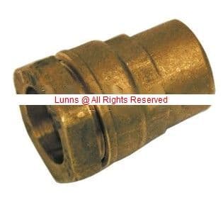Brassflo MDPExFemale Adaptor c/w Insert (for MDPE Mains Water Poly) - Bespoke Part