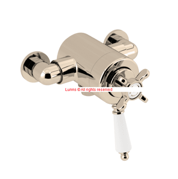 Bristan 1901 Exposed Bottom Outlet Shower Valve Gold 135-158mm N2 CSHXVO G