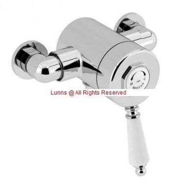 Bristan 1901 Exposed Sequential Chrome Valve Adj Inlets 138-158mm N2 SQSHXVO C