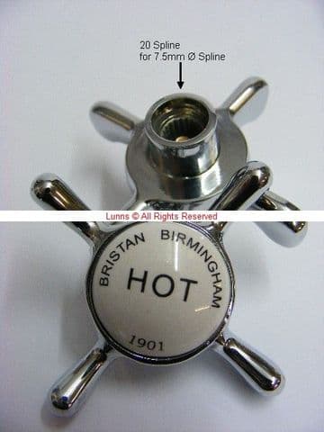 Bristan 1901 Mk20 Spline Handles