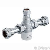 Bristan Gummers 15mm Thermostatic Mixing Valve, 22mm Inlets MT503CP-22 UNR