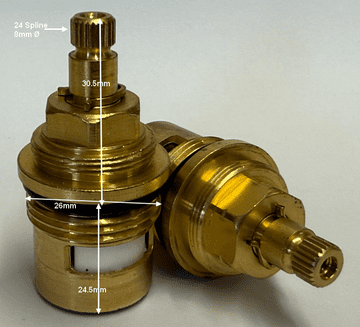 Bristan Sigma Bath Cartridges Pair 26305.24.5 - Bespoke Part