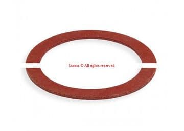 Brookes Fibre Gasket for 1-1/2" Cast Iron Rad Joints 48mm Internal Diameter, 62mm Outside Diameter