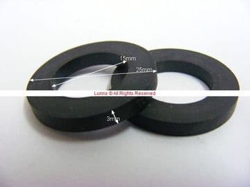 Burlington A Like Bath Mixer Union Washers PAIR ALS37 Bespoke Part