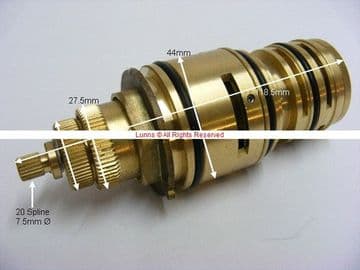 Burlington WE Thermostatic Cartridge SCX53