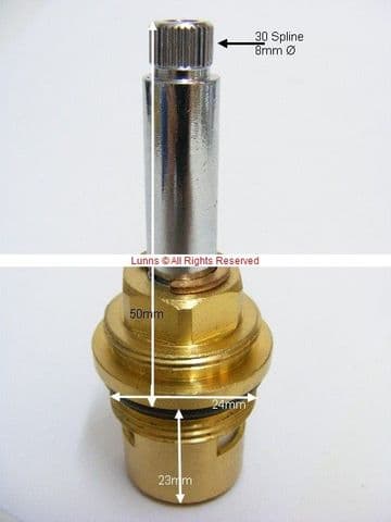 Burmese Pst2016 Mk2 50x24x23 Ceramic Disc Cartridge - Bespoke Part