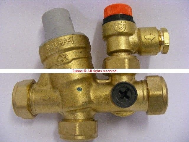 Caleffi Loose Nut Inlet Group 3/6Bar UUV6-23