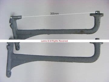 Cast Iron Basin Towel Rail Brackets (pair) - Bespoke Part