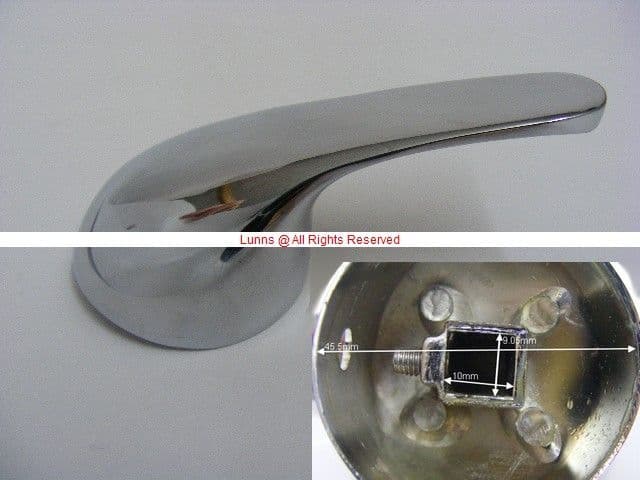 Castle Economy Basin Mixer Handle c/w Indice & Grub Screw - Bespoke Part