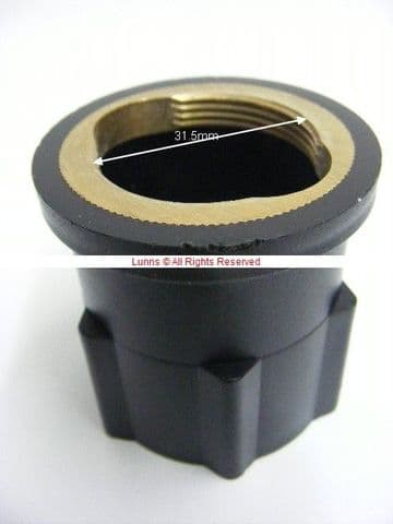 Castle W Series Replacement Hand Tighten Capnut cw Backnut PKIT C54340 ONE29415 - Bespoke Part