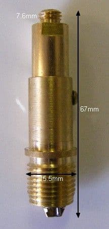 Click Waste Mechanism Brass