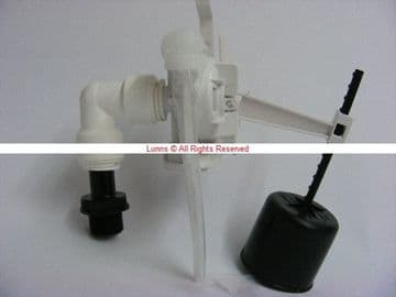 Compact Mk2 Bracketed Inlet Valve c/w Elbow & Adaptor EDM38++