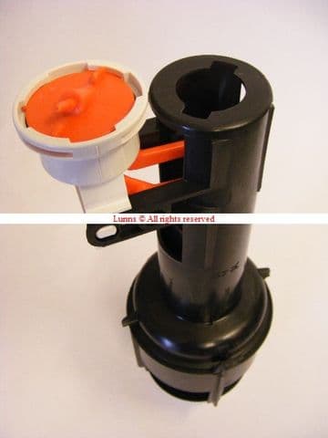 Compact Single Red Top FV1 Flush Valve 541767 SRT TR1 - Bespoke Part