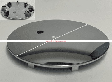 Croceine Shower Trap Dome Cap Cover OFC12 - Bespoke Part