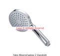 Crystal Moonshadow Replacement Adjustable Shower Kit Single Mode Handset