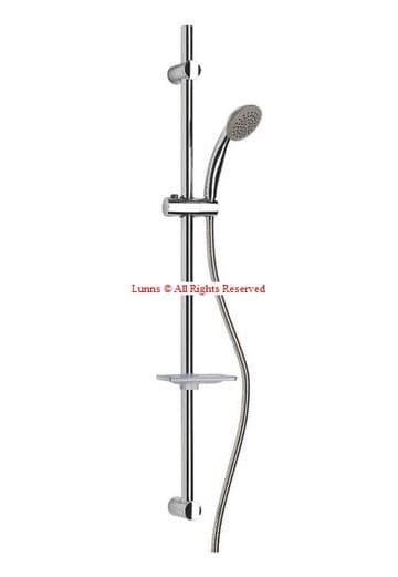 Crystal Moonshadow Replacement Adjustable Shower Kit Single Mode Handset