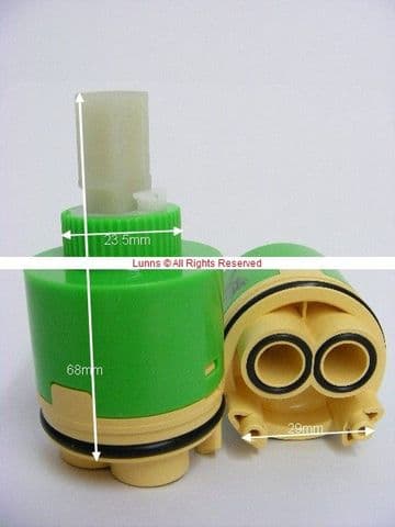 Dafino Small Spline Neck Leg & Peg 40 Cassette C37