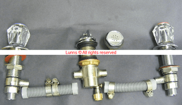 Delta SS 3H Bidet Mixer with Spray Chrome - Bespoke Part