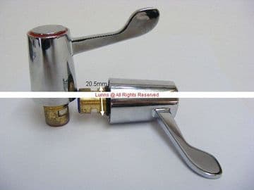 Denva CD Contract Lever Headwork Kit 1/2" (Valves & Handles) Chrome PKITD54