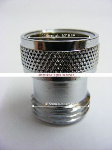 Denva Shower Hose Flow Limiter/Restrictor/Regulator 4/7/12