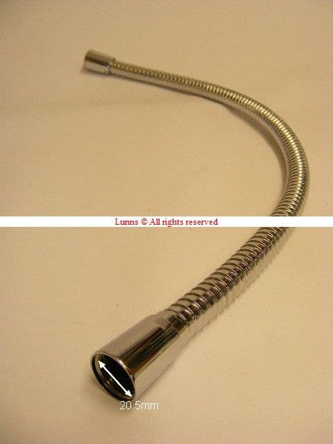 Denva Spout Hose 580mm 20.5mm Ends U-C88