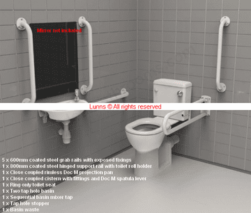 Doc M Pack Bsn, Sque BM,CCLWC,RS c/w 6 Rails